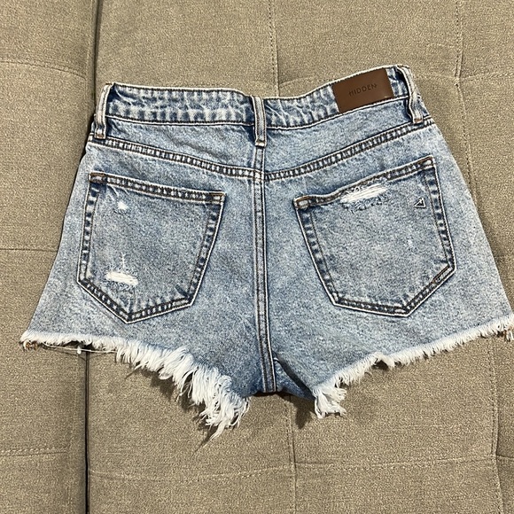 Hidden Denim Shorts - Picture 2 of 2